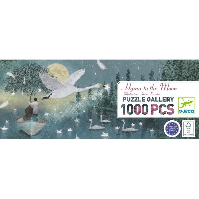Djeco παζλ 1000 τεμ. "Κάτω από το φως του φεγγαριού"