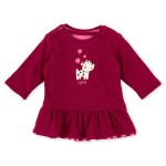 Size 080 Sigikid Φόρεμα δύο όψεων με εφέ φούστας και κέντημα μπορντό/ριγέ Size 080 Sigikid Φόρεμα δύο όψεων με εφέ φούστας και κέντημα μπορντό/ριγέ