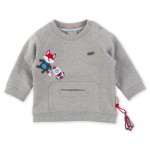 Size 092 Sigikid Φούτερ με κέντημα και τσέπη γκρι Size 092 Sigikid Φούτερ με κέντημα και τσέπη γκρι