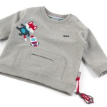 Size 092 Sigikid Φούτερ με κέντημα και τσέπη γκρι Size 092 Sigikid Φούτερ με κέντημα και τσέπη γκρι