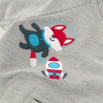 Size 092 Sigikid Φούτερ με κέντημα και τσέπη γκρι Size 092 Sigikid Φούτερ με κέντημα και τσέπη γκρι