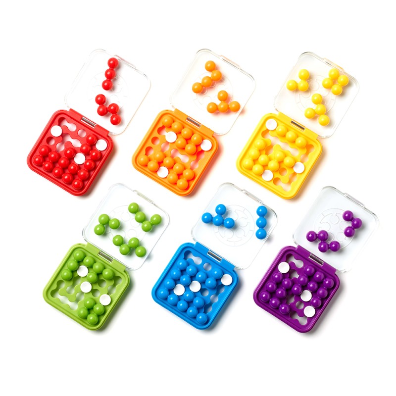 Smartgames επιτραπέζιο ταξιδίου - σπαζοκεφαλιά IQ Mini, (επιλογή από 6 χρώματα)