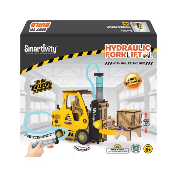 Smartivity DIY κατασκευή 'Hydraulic Forklift' Smartivity DIY κατασκευή 'Hydraulic Forklift'