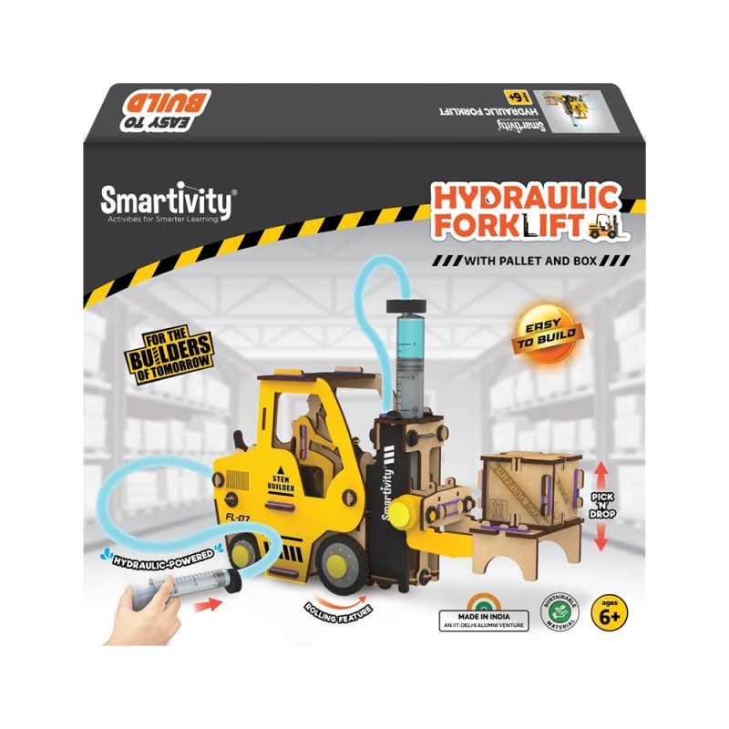 Smartivity DIY κατασκευή "Hydraulic Forklift"