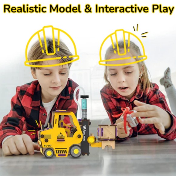 Smartivity DIY κατασκευή 'Hydraulic Forklift' Smartivity DIY κατασκευή 'Hydraulic Forklift'
