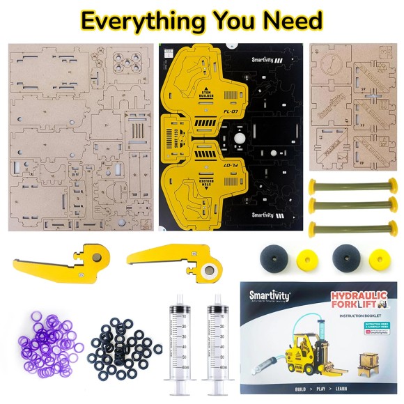 Smartivity DIY κατασκευή 'Hydraulic Forklift' Smartivity DIY κατασκευή 'Hydraulic Forklift'